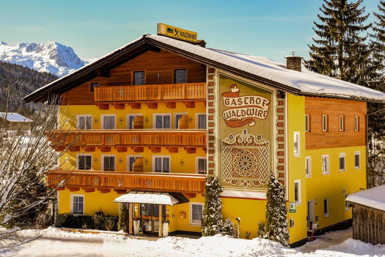 Gasthof Waldwirt Russbach am Pass Gschuett Exterior photo